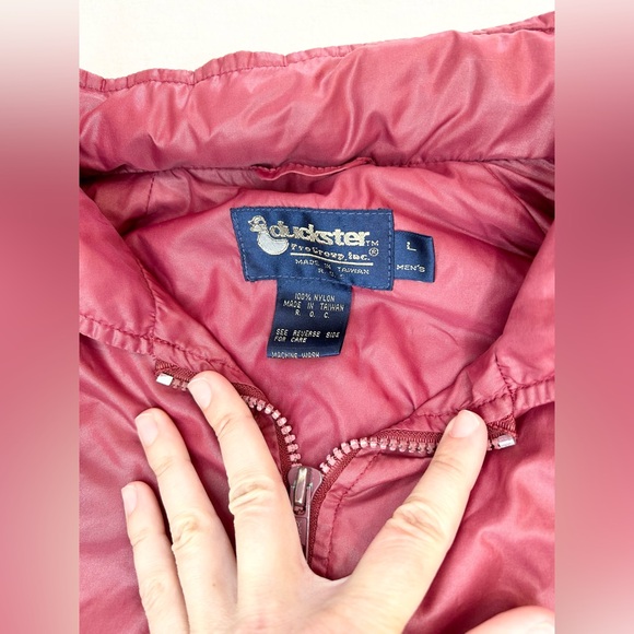 Vintage Duckster Golf Nylon Bomber Jacket Windbreaker Bob Hope Chrysler Classic - Picture 6 of 13